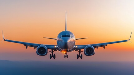 Obraz premium International flights disruption causes global travel industry article aviation air travel overview