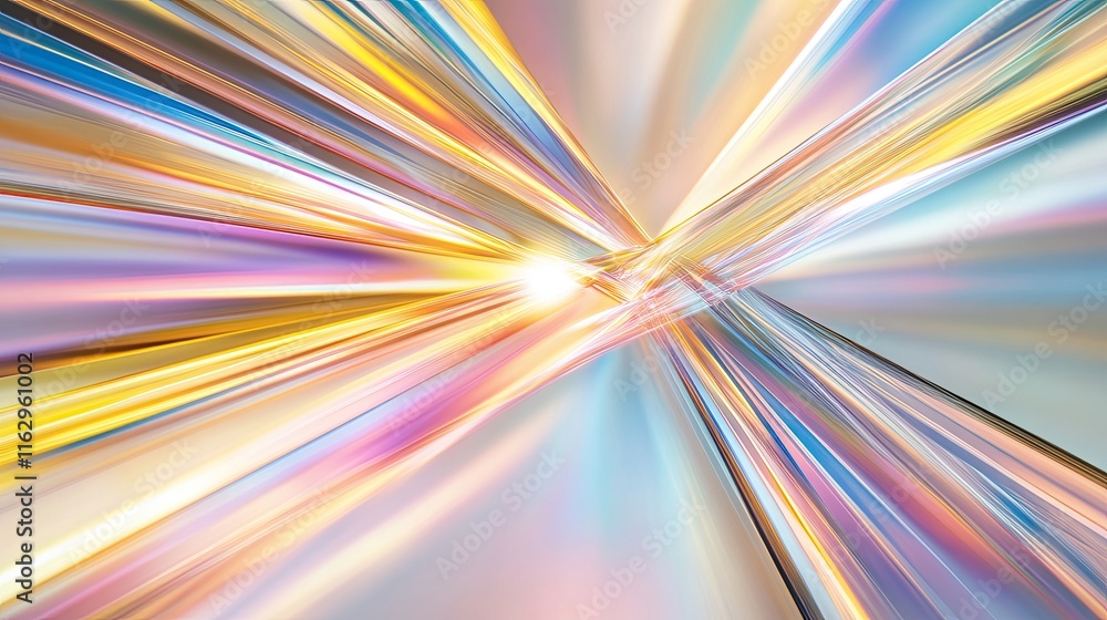 Poster hidden superpowers of light revealing vibrant energy in a mesmerizing explosion of color