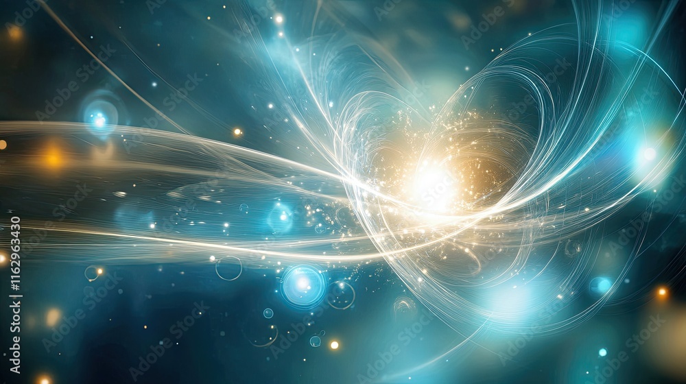 Poster Exploring the Enigmatic Realm of Quark Matter Through Vibrant Cosmic Energy Patterns