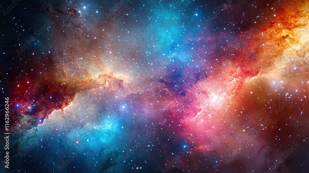 Poster exploring the mysteries of the universe and the darkness that lurks within the cosmos