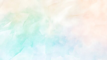 Fototapeta premium Abstract Pastel Watercolor Cloud Background Design