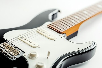 Guitar isolated on white background 