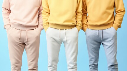 Casual wear featuring stylish sweats and hoodies.