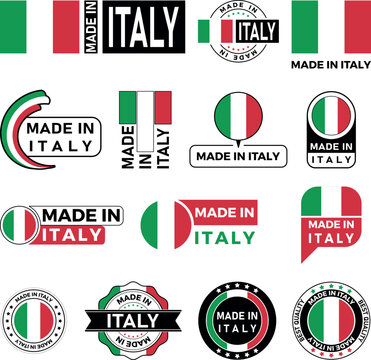 Made in Italy, Italien - Qualit&auml;t, Siegel, Label, Logo, Symbol, Zeichen, Produkt, Hersellung