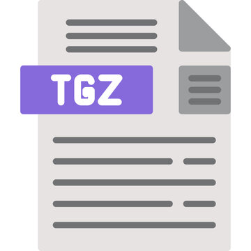 TGZ File Format Icon
