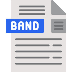 BAND File Format Icon