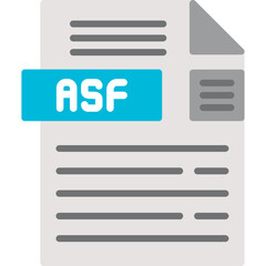 ASF File Format Icon