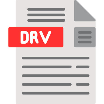 DRV File Format Icon