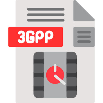 3GPP File Format Icon
