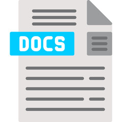 DOCS File Format Icon