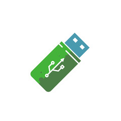 usb drive, pendrive - vector icon