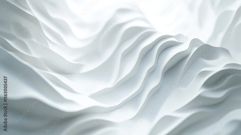 Aufkleber textured white fabric background for elegant mockup display and design applications