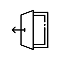 Open door