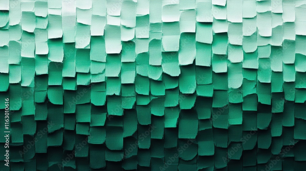 Poster abstract ombre background featuring layered green textures perfect for creative design projects and 
