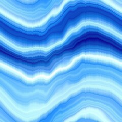 Modern summer striped blur wash seamless pattern background for trendy beach wear and coastal living designs. Repeatable alcohol ink bleed effect in blue white indigo colors