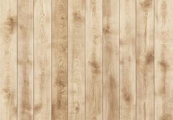 Fototapeta premium Light Beige Wooden Planks Seamless Texture Background