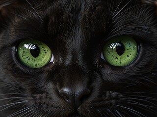 primer plano de ojos verdes