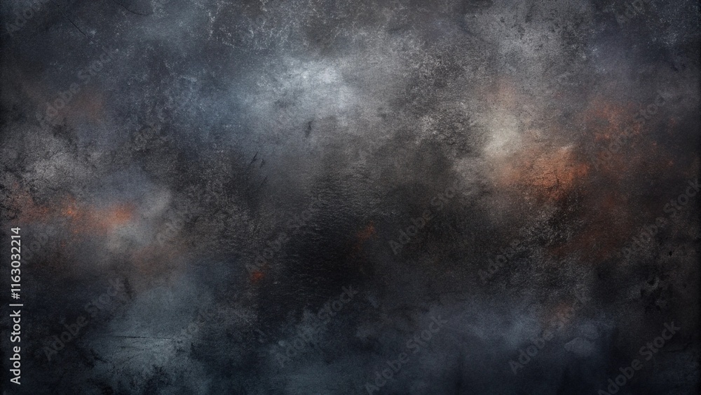 Aufkleber dark abstract textured background, with subtle gradients of black and gray tones, creating a rough, 