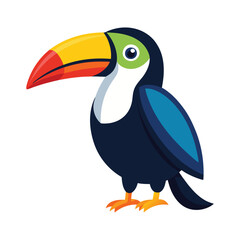 Toucan Bird vector, vector and illustration, vector style