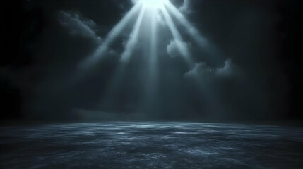 Dark Night Abstract Background