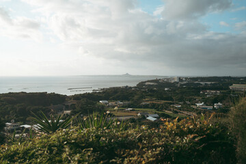 View of Nago City Okinawa