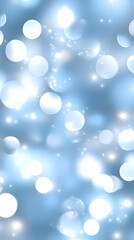 Obraz premium Abstract Blue Bokeh Background Illustration