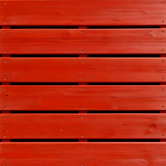 Fototapeta premium Red Wooden Planks Background Texture
