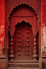 Ornamental door in India