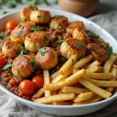 pasta with tomato and basil