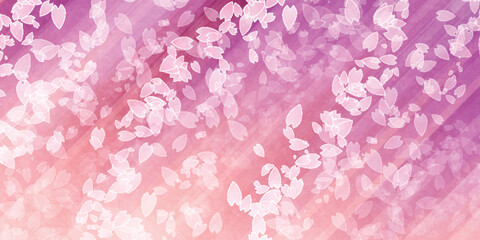 和柄　桜　春　背景