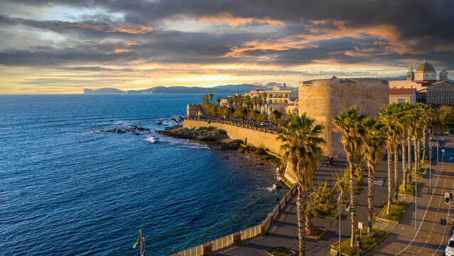 l'alguer, sardegna, italy