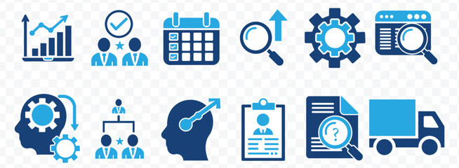 banner icon vector illustration. Containing sort, set in order, shine, standardize and sustain.