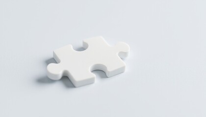 Obraz premium jigsaw puzzle piece