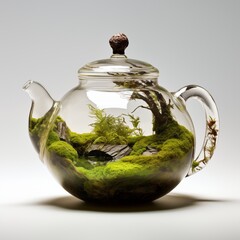 The plant world in a teapot
