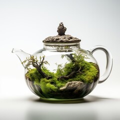The plant world in a teapot