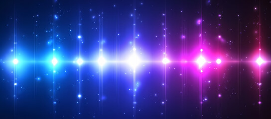 Fototapeta premium Abstract blue and purple background with curved lines 