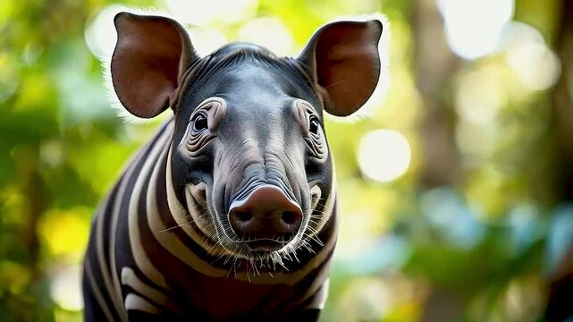 a baby tapir