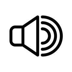 Sound icon design template