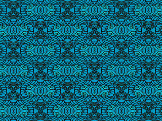 seamless pattern with flowers