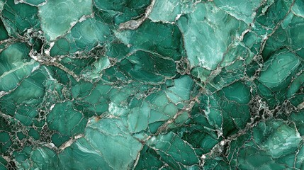 Fototapeta premium Stunning High-Resolution Green Marble Texture with Intricate Veining and Rich Emerald Tones for Design and Architectural Projects