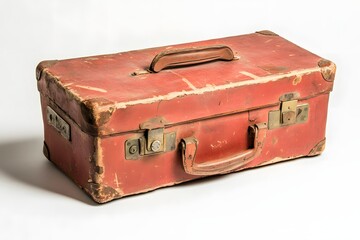 Vintage Suitcase: A Worn Treasure's Tale