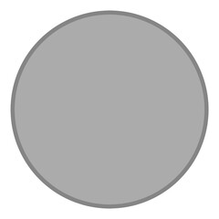 フラットで使いやすいリボンなし銀メダル素材