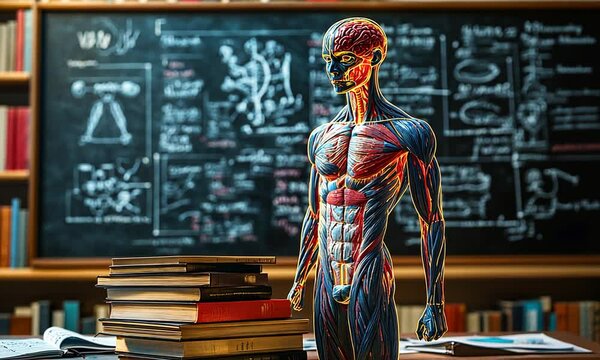 Anatomy Model in a Classroom Setting:  A Visual Representation of Human Biology