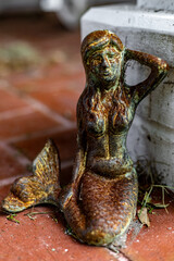 a statue of a mermaid 