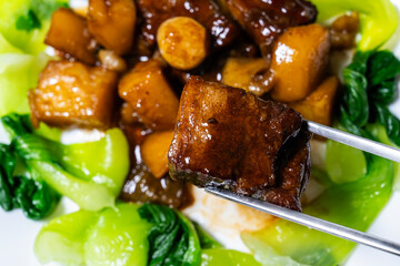 Dong Po Pork on the dish