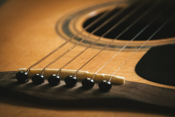 Fototapeta premium Up Close Acoustic