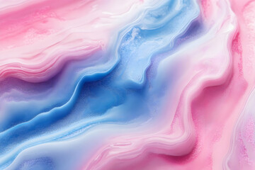 Obraz premium Abstract Pink Blue Liquid Wave Background Illustration