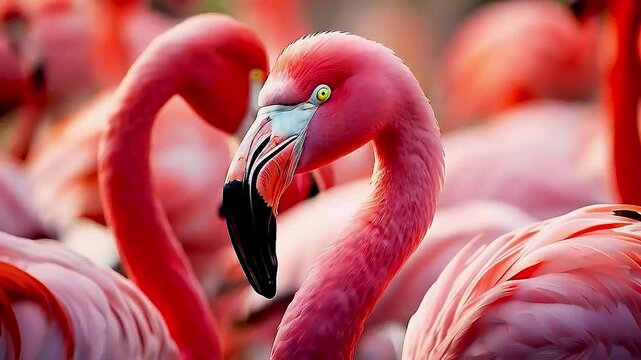 flamingos