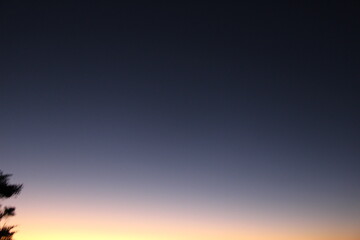 『空の色』HIKARI  #自然 トワイライト 背景素材 #SDGs 光 素材 グラデーション 背景