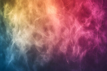 Obraz premium Abstract Colorful Smoke Background Illustration